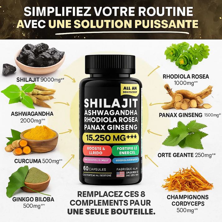 Ashwagandha Vitalité Plus – Énergie & Anti-Stress Naturel