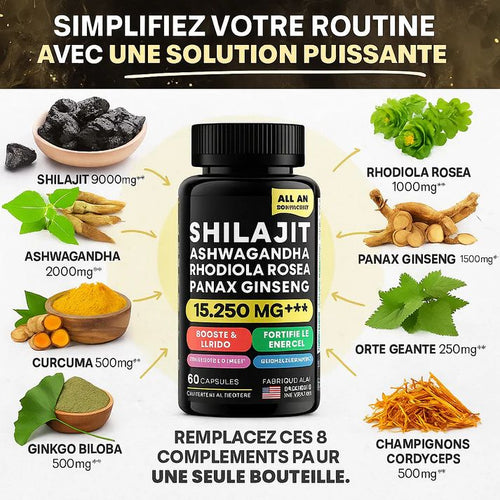 Ashwagandha Vitalité Plus – Énergie & Anti-Stress Naturel