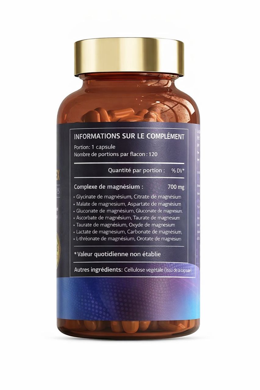 Magnésium Premium – Retrouvez votre énergie et éliminez fatigue, stress et crampes